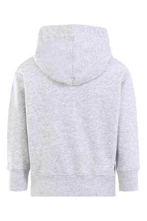 felpa in cotone grigio PALM ANGELS KIDS | PBBB012C99FLE0020860